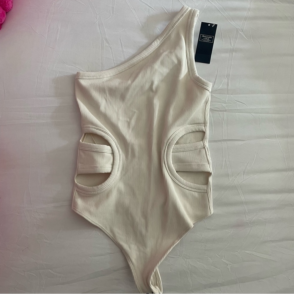 Abercrombie One Shoulder Bodysuit